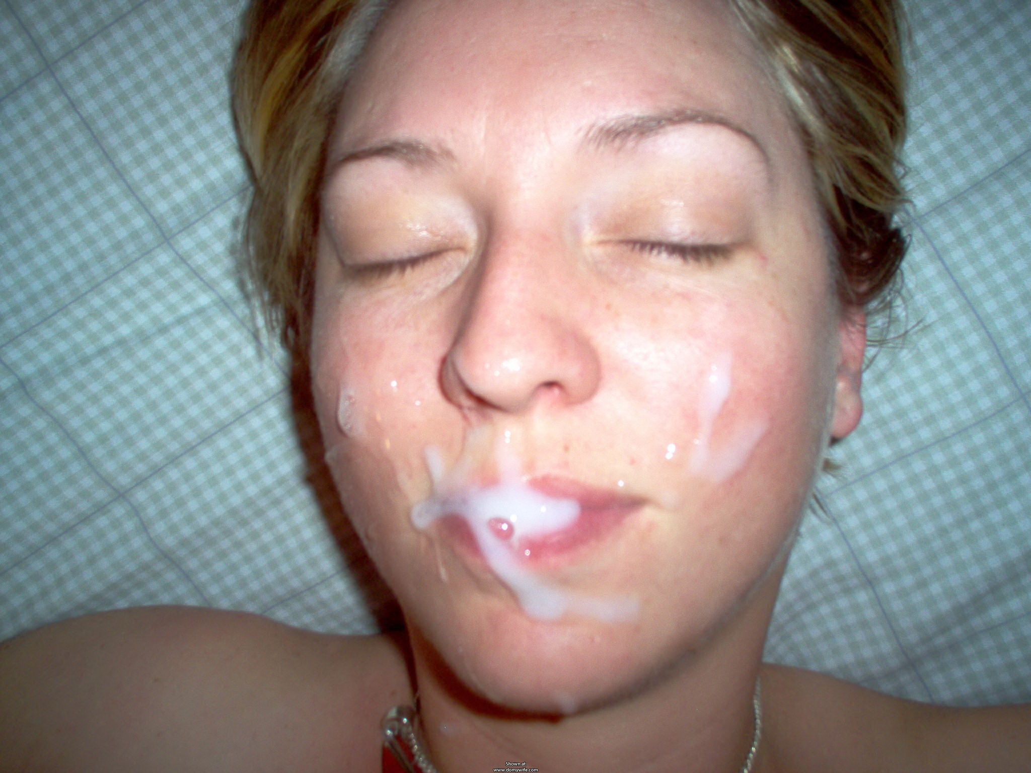 homemade cum in mouth